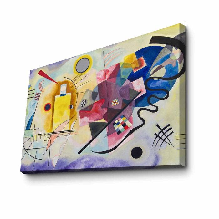 Wallity Lienzo Decorativo Wassily Kandinsky Yellow-Red-Blue 70 x 100 cm Wallity Lienzo Decorativo Wassily Kandinsky Yellow-Red-Blue 70 x 100 cm